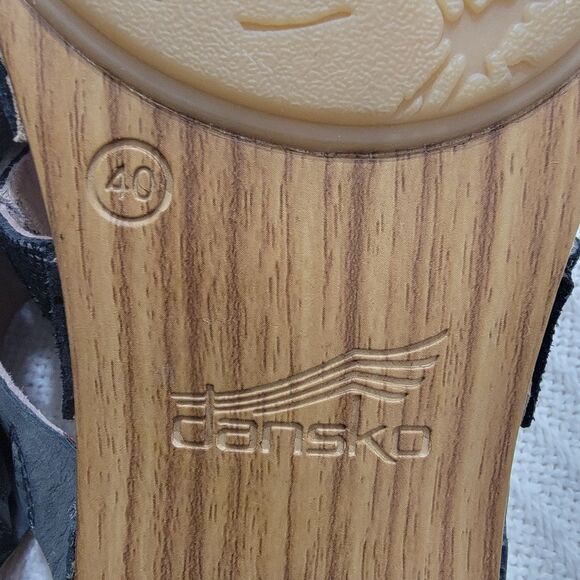 Dansko Maribeth Clog Comfort Sandals Strappy Slingback Multi Sz EU 40 US 9.5-10 - Picture 15 of 16